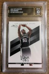 David Robinson Basketball Cards 2008 Topps Signature Autographs Prices
