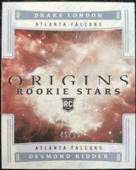 Desmond Ridder Football Cards 2022 Panini Origins Rookie Booklet Patch Auto Prices