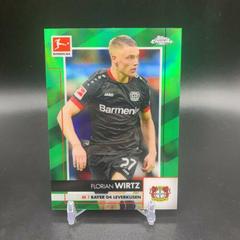Florian Wirtz [Green Refractor] Soccer Cards 2020 Topps Chrome Bundesliga Prices