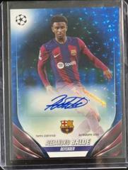 Alejandro Balde [Blue Icy Foilboard] #A-AB Soccer Cards 2023 Topps UEFA Club Autograph Prices