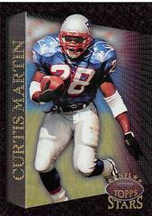 Curtis Martin [Foil] #28 Football Cards 1997 Topps Stars Prices