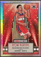 Johnny Davis [Holo] Basketball Cards 2022 Panini Hoops Now Playing Prices