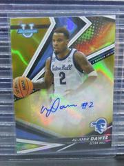 Al Amir Dawes [Gold Lava] #BOA-AD Basketball Cards 2022 Bowman University Best of Autographs Prices