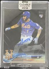 Amed Rosario [Autograph Black] Baseball Cards 2018 Topps Clearly Authentic Prices