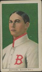 Al Mattern #NNO Baseball Cards 1909 T206 Piedmont 350 Prices