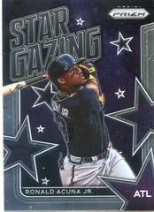 Ronald Acuna Jr. Baseball Cards 2022 Panini Prizm Star Gazing Prices