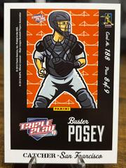 Buster Posey #188 Baseball Cards 2012 Panini Triple Play Prices