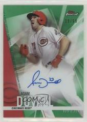 Adam Duvall [Green Refractor] Baseball Cards 2017 Topps Finest Autographs Prices