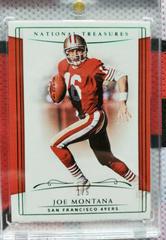 Joe Montana #85 Football Cards 2018 National Treasures Prices