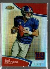 Eli Manning [Gold Refractor] #66 Football Cards 2011 Topps Finest Prices