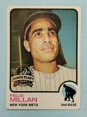 Felix Millan #407 Baseball Cards 2022 Topps Heritage 50th Anniversary Buyback Prices