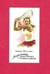 Serena Williams [Mini Bazooka Back] #249 Baseball Cards 2008 Topps Allen & Ginter Prices