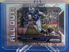 Josh Allen [No Huddle] Football Cards 2022 Panini Prizm All Out Prices