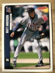 Matt Anderson #198 Baseball Cards 2001 Upper Deck Victory Prices