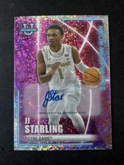 JJ Starling [Autograph Speckle] #NN-8 Basketball Cards 2022 Bowman University Best Neon Neophytes Prices