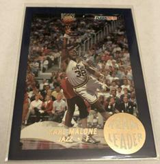 Karl Malone #26 Basketball Cards 1992 Fleer Team Leaders Prices