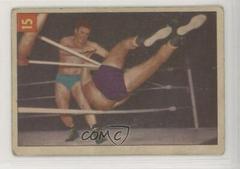 Pat Flanagan [Lucky Premium Back] #48 Wrestling Cards 1954 Parkhurst Prices