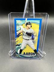 Aaron Judge [Blue] Baseball Cards 2022 Topps Rip Mini Prices