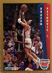 Drazen Petrovic #33 Basketball Cards 1992 Fleer Drake's Prices