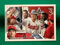 Shohei Ohtani [Golden Mirror SSP Variation] Baseball Cards 2023 Topps Prices
