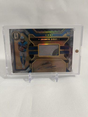 Jahmyr Gibbs Autograph Platinum Prices Panini Gold