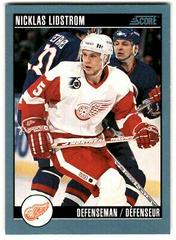 Nicklas Lidstrom #391 Hockey Cards 1992 Score Canadian Prices