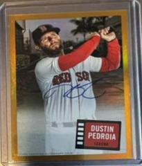 Dustin Pedroia [Gold] #57HS-DP Baseball Cards 2023 Topps Archives 1957 Topps Hit Stars Autographs Prices