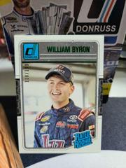 William Byron [Green Foil] #30 Racing Cards 2017 Panini Donruss Nascar Prices