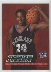 Andre Miller #149 Basketball Cards 1999 Ultra Prices