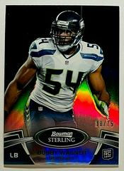 Bobby Wagner [Black Refractor] Football Cards 2012 Bowman Sterling Prices