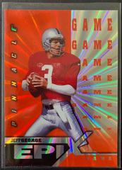 Jeff George [Game Emerald] Football Cards 1997 Pinnacle Epix Prices