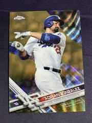 Adrian Gonzalez [Gold Wave] Baseball Cards 2017 Topps Chrome Prices
