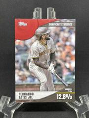 Fernando Tatis Jr. [Red] #SS-10 Baseball Cards 2022 Topps Significant Statistics Prices