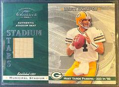 Brett Favre Football Cards 2001 Panini Donruss Classics Stadium Stars Prices