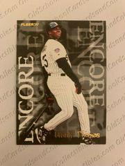 Frank Thomas #718 Baseball Cards 1997 Fleer Prices