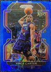 Vince Carter [Blue Choice Prizm] Basketball Cards 2021 Panini Prizm Prices
