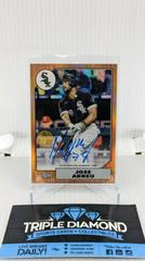 Jose Abreu [Orange] #87BA-JA Baseball Cards 2022 Topps Chrome 1987 Autographs Prices