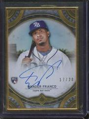 Wander Franco #TCA-WF Baseball Cards 2022 Topps Transcendent Collection Autographs Prices