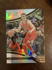 Lauri Markkanen [Silver Prizm] #233 Basketball Cards 2017 Panini Select Prices