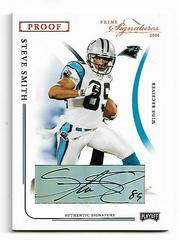 Steve Smith #12 Football Cards 2004 Playoff Prime Signatures Prices