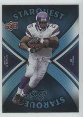 Adrian Peterson [Rainbow Blue] Football Cards 2008 Upper Deck Starquest Prices