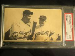 Joe DiMaggio [Joe McCarthy] Baseball Cards 1936 Goudey Premiums Prices
