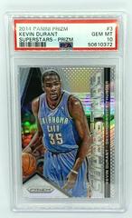 Kevin Durant Basketball Cards 2014 Panini Prizm Superstars Prices