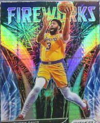 Anthony Davis [Hyper Prizm] #16 Basketball Cards 2021 Panini Prizm Fireworks Prices