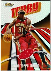 Jason Terry Jersey Refractor #47 Basketball Cards 2003 Finest Prices