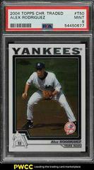 Alex Rodriguez #T50 Baseball Cards 2004 Topps Chrome Traded Prices