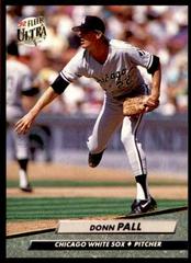 Donn Pall #41 Baseball Cards 1992 Ultra Prices