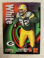 Reggie White [Rave] #1 Football Cards 1998 Skybox Thunder Prices