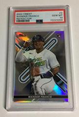 Wander Franco [Refractor] #2 Baseball Cards 2022 Topps Finest Prices