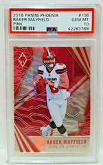 Baker Mayfield [Pink] Football Cards 2018 Panini Phoenix Prices